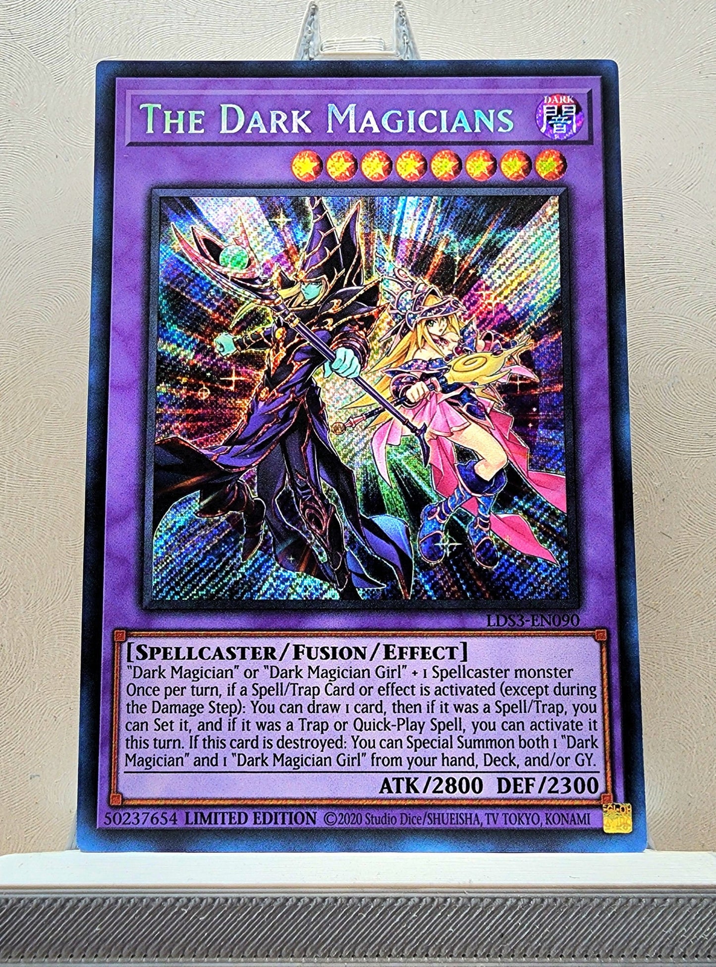 Yugioh! 1x The Dark Magicians (LDS3 - Secret Rare) Limited Edition