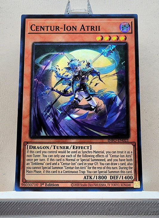 Yugioh! 1x Centur-Ion Atrii (INFO - Super Rare) 1st Edition