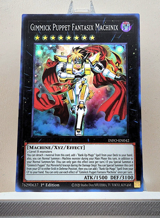 Yugioh! 1x Gimmick Puppet Fantasix Machinix (INFO - Super Rare) 1st Edition