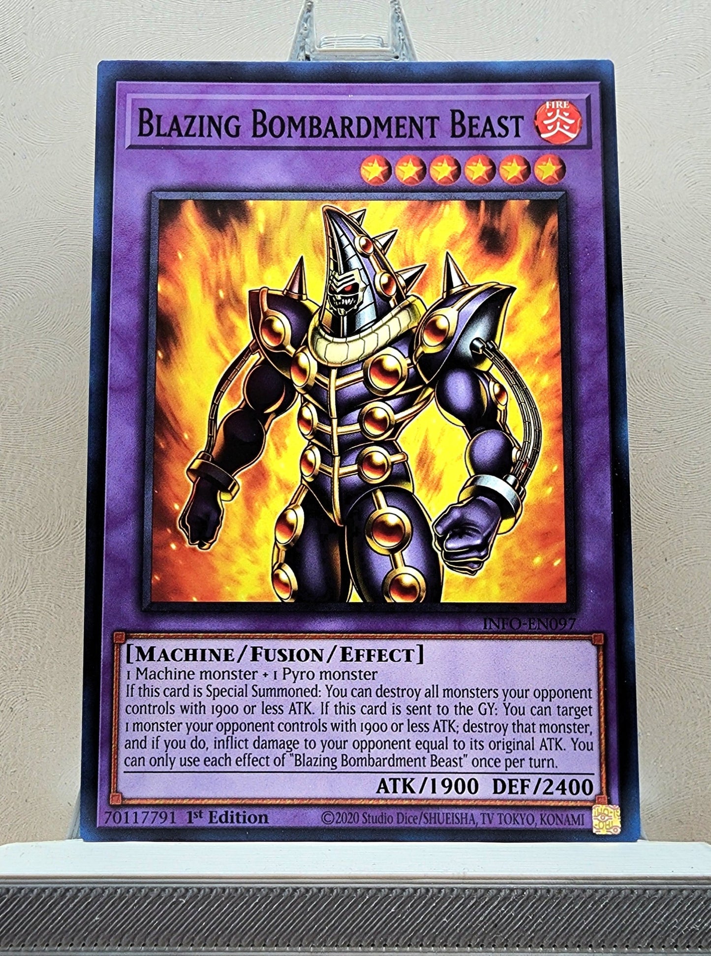 Yugioh! Infinite Forbidden Singles (INFO - Common) 1st Edition