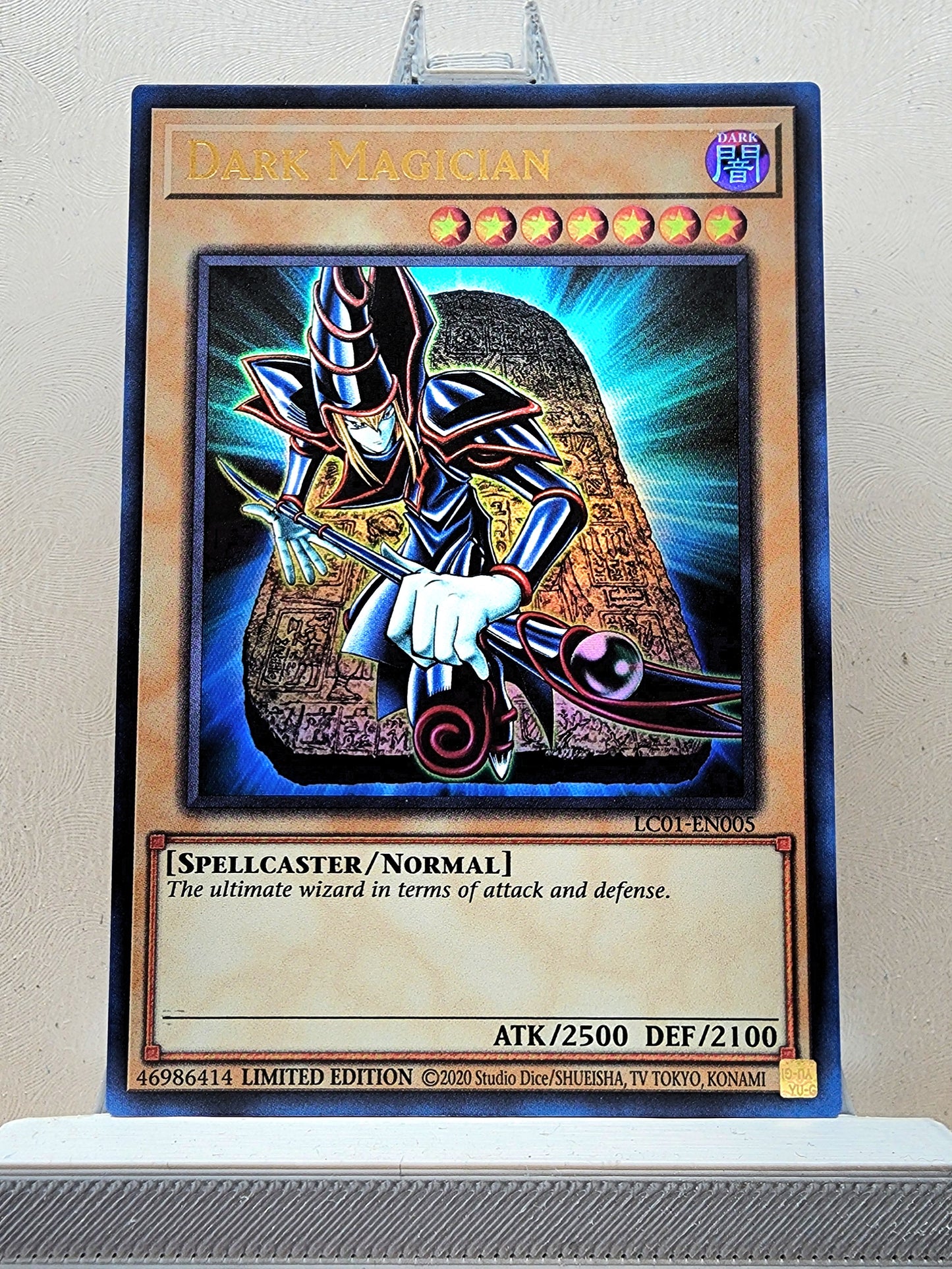 Yugioh! 1x Dark Magician 25th Anniversary (LC01 - Ultra Rare) Limited Edition