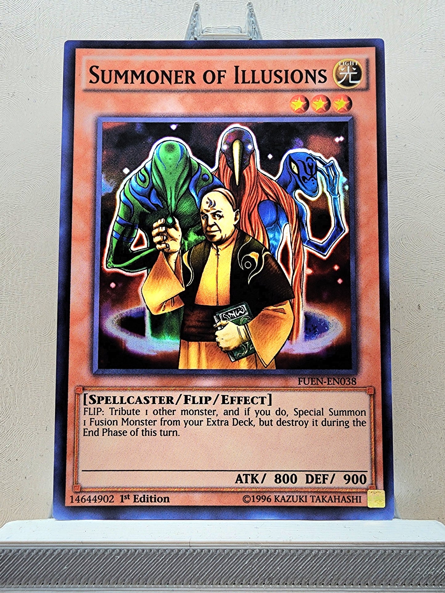 Yugioh! 1x Summoner of Illusions (FUEN - Super Rare) 1st Edition