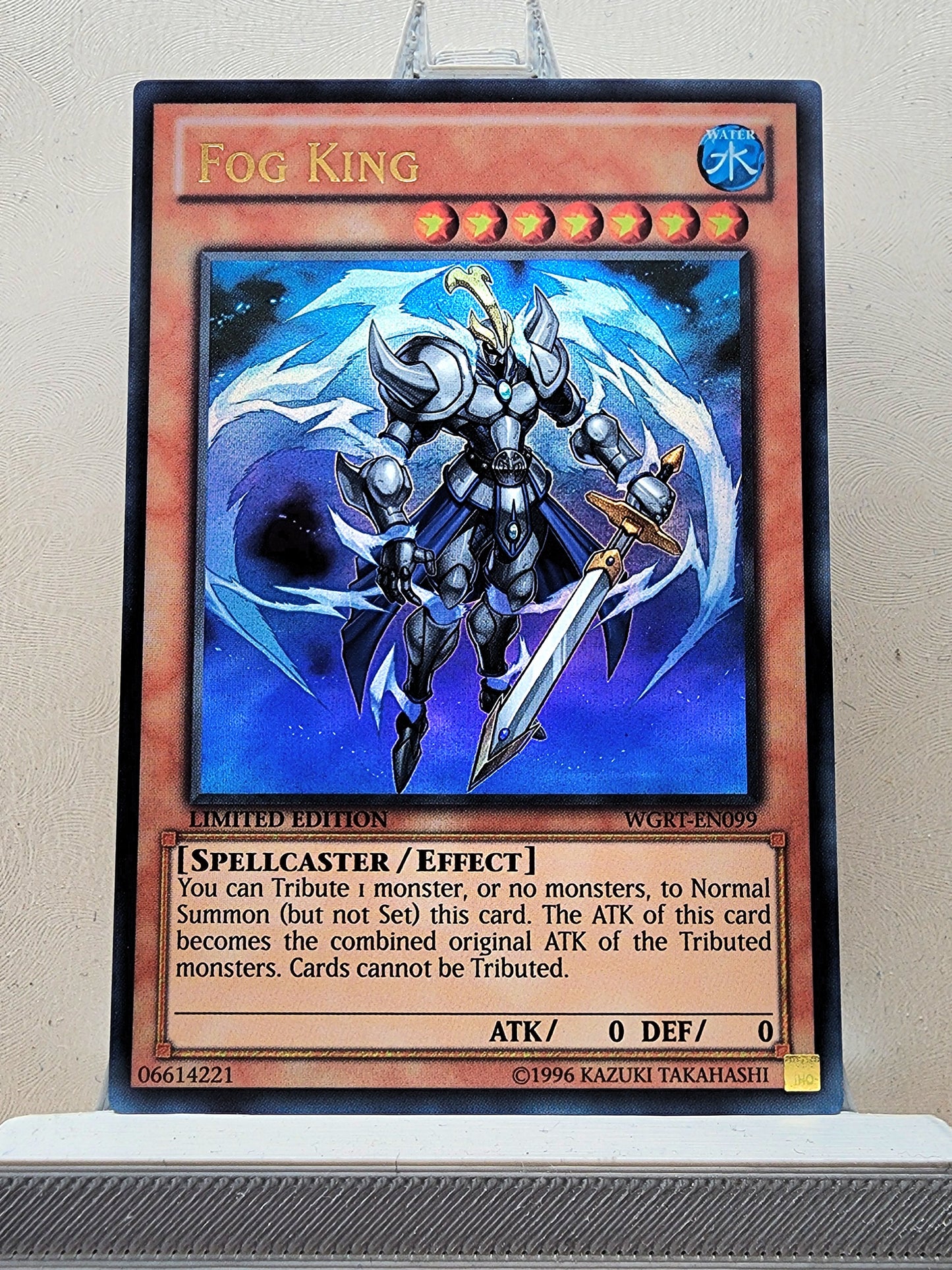 Yugioh! 1x Fog King (WGRT - Ultra Rare) Limited Edition