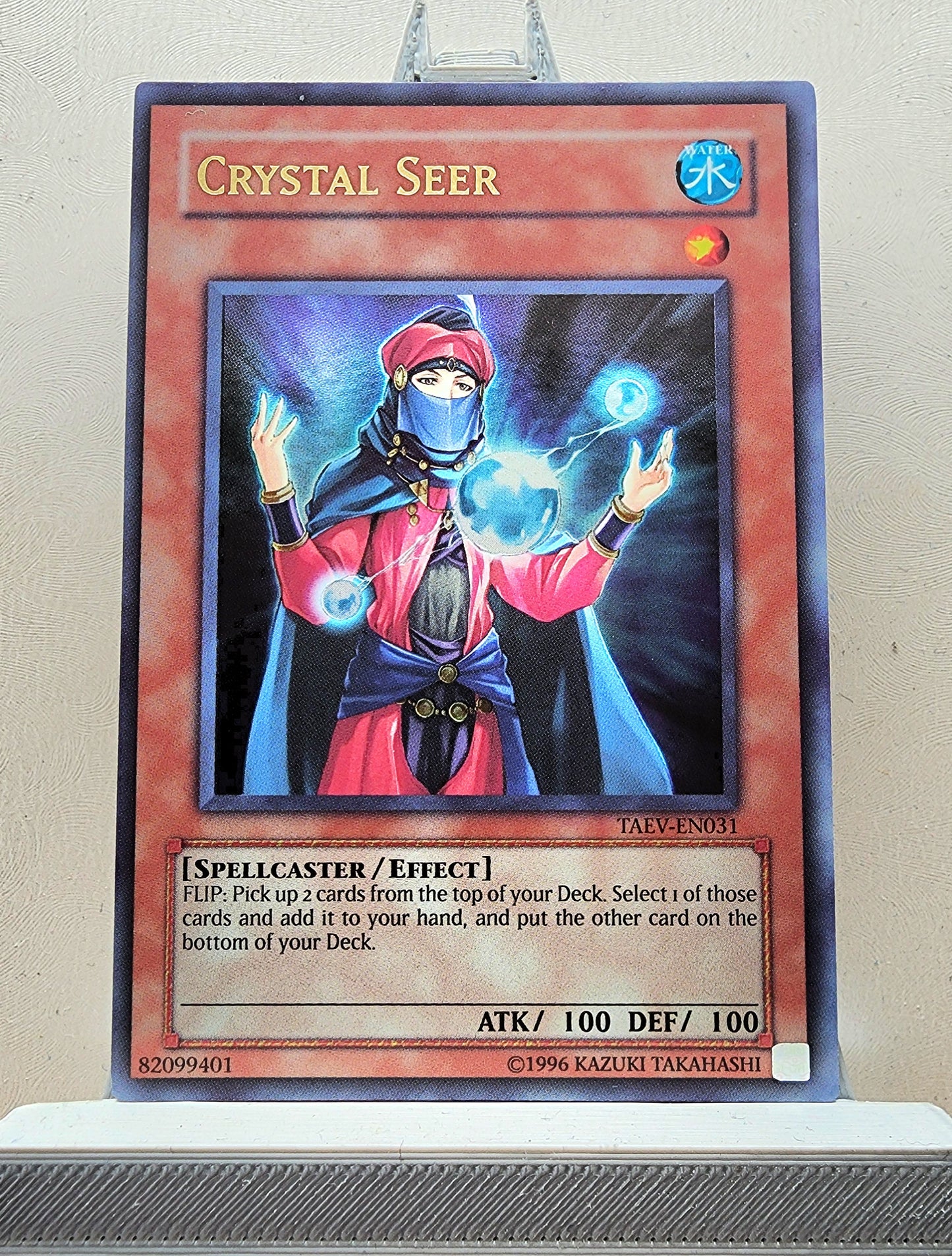 Yugioh! 1x Crystal Seer (TAEV - Ultra Rare) Unli Edition