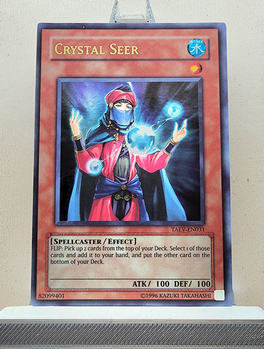 Yugioh! 1x Crystal Seer (TAEV - Ultra Rare) Unli Edition