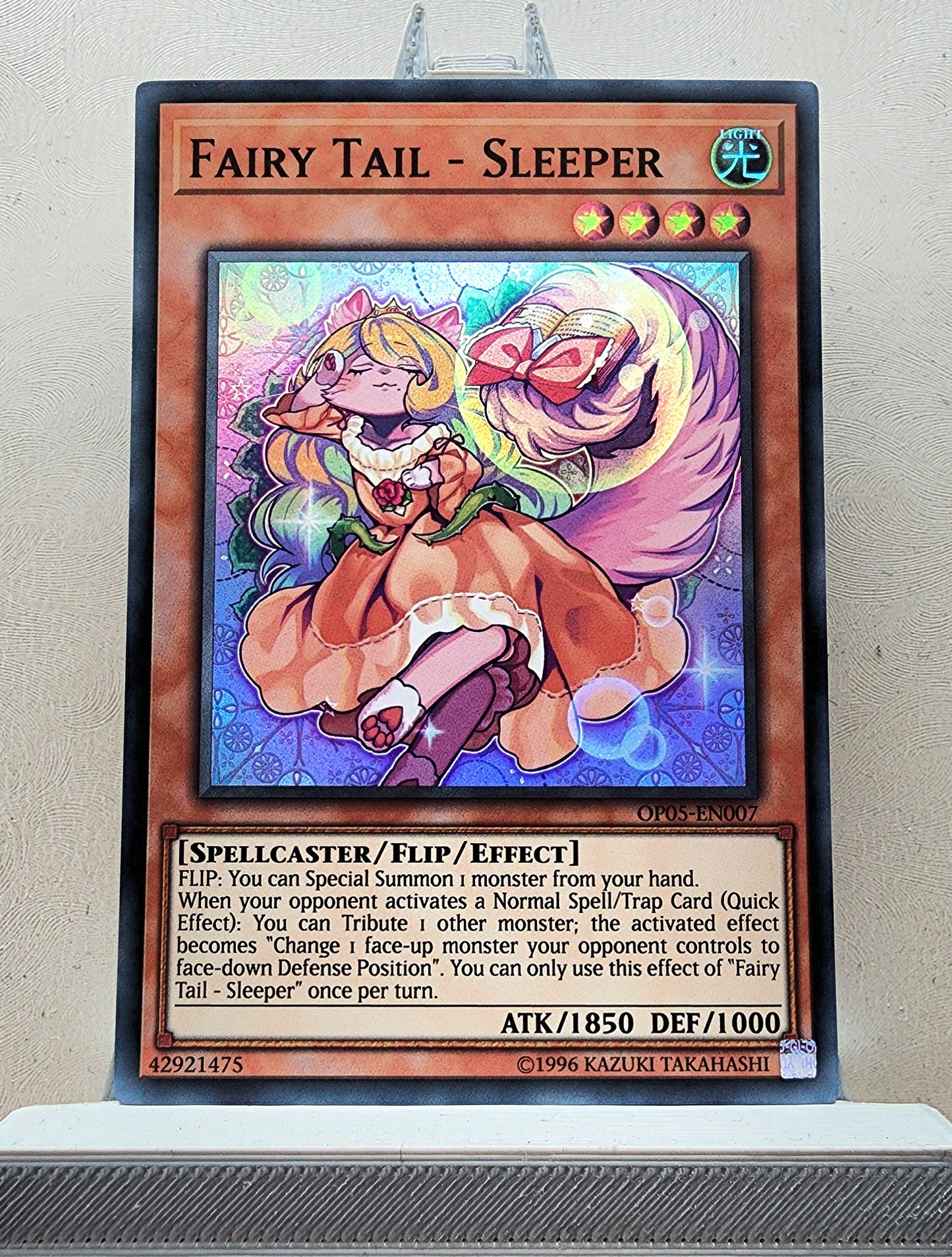 Yugioh! 1x Fairy Tail - Sleeper (OP05 - Super Rare) Unli Edition