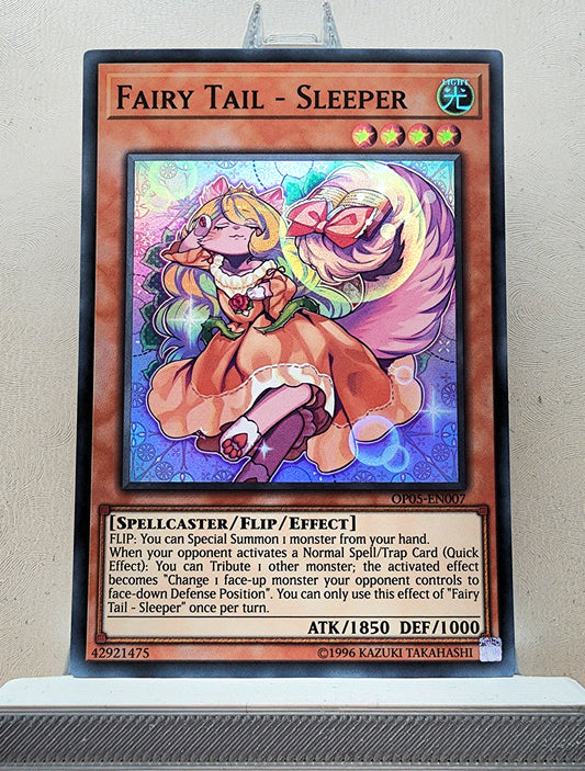 Yugioh! 1x Fairy Tail - Sleeper (OP05 - Super Rare) Unli Edition