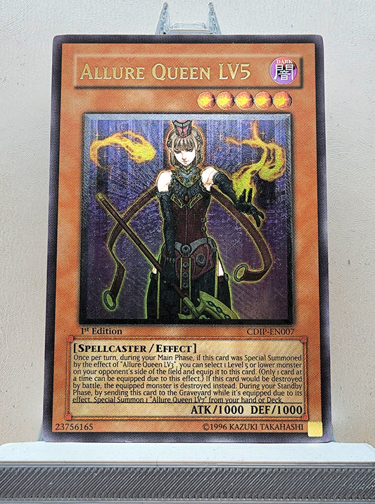 Yugioh! 1x Allure Queen LV5 (CDIP - Ultimate Rare) 1st Edition