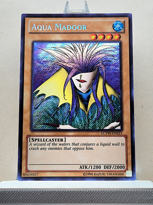 Yugioh! 1x Aqua Madoor (LCYW - Secret Rare) Unli Edition