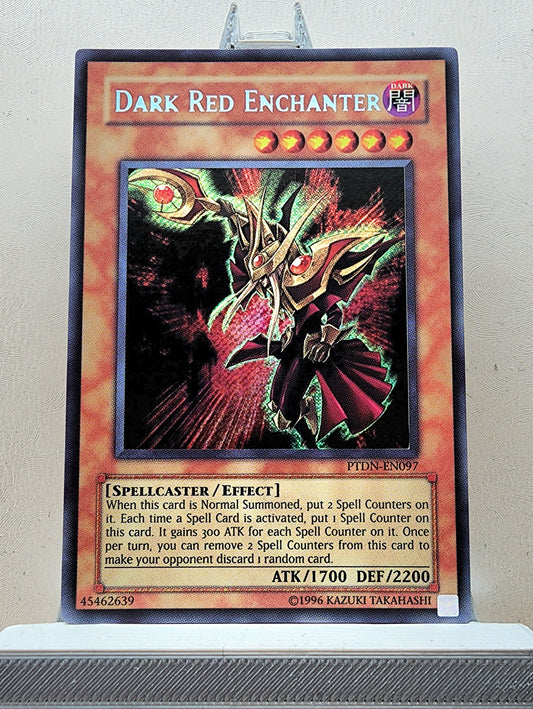 Yugioh! 1x Dark Red Enchanter (PTDN - Secret Rare) Unli Edition