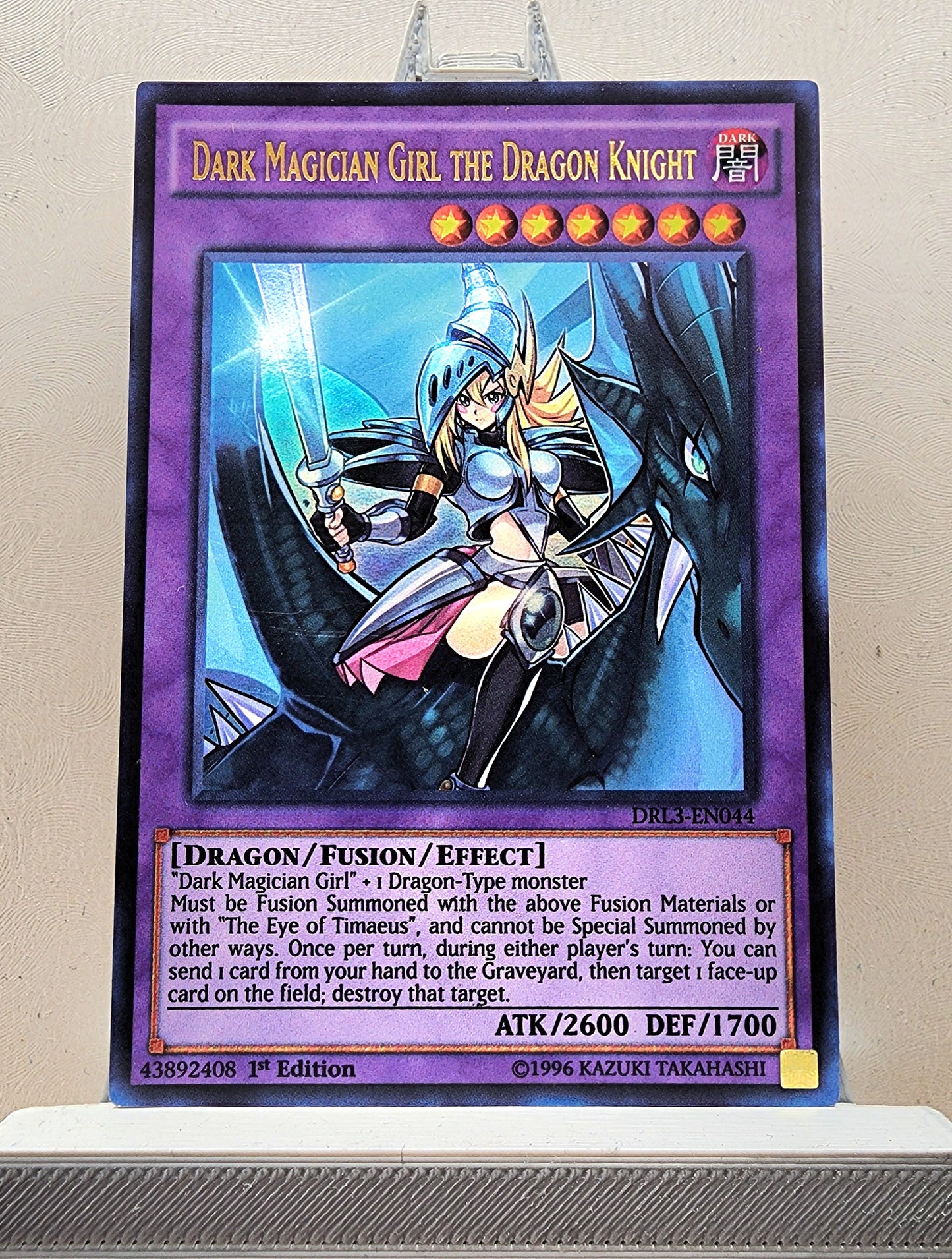 Yugioh! 1x Dark Magician Girl the Dragon Knight (DRL3 - Ultra Rare) 1st Edition