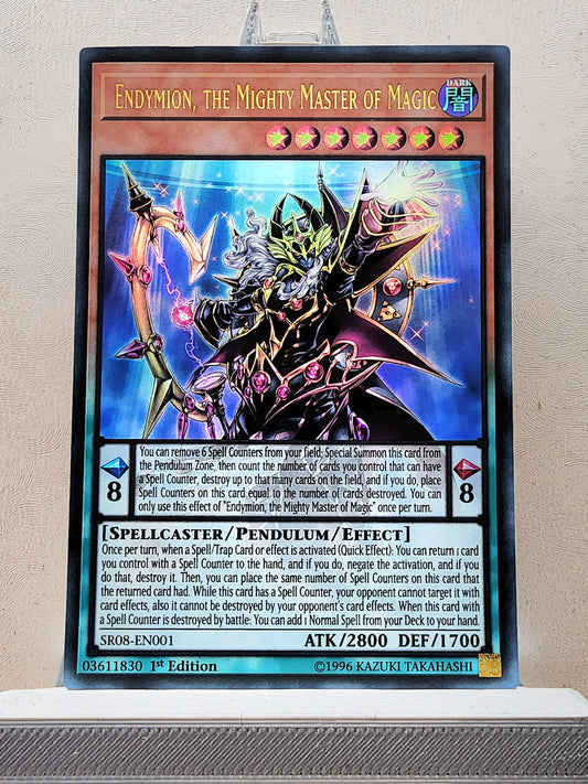 Yugioh! 1x Endymion, the Mighty Master of Magic (SR08 - Ultra Rare) 1st Edition