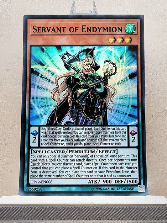 Yugioh! 1x Servant of Endymion (OP12 - Super Rare) Unli Edition