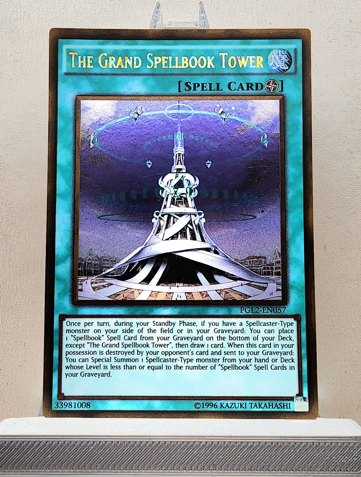 Yugioh! 1x The Grand Spellbook Tower (PGL2 - Gold Rare) Unli Edition ...