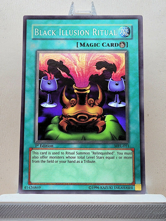 Yugioh! 1x Black Illusion Ritual (MRL - Super Rare) 1st Edition