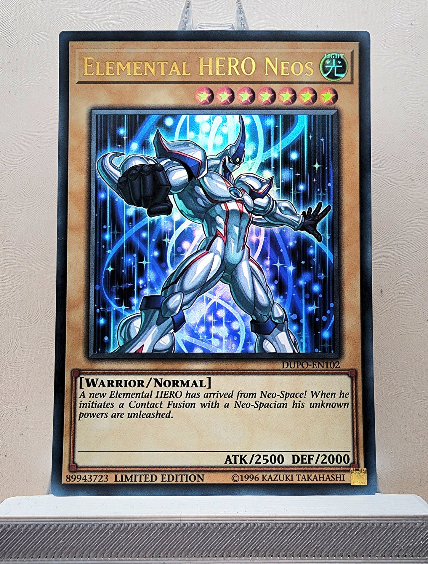 Yugioh! 1x Elemental Hero Neos (DUPO - Ultra Rare) Limited Edition