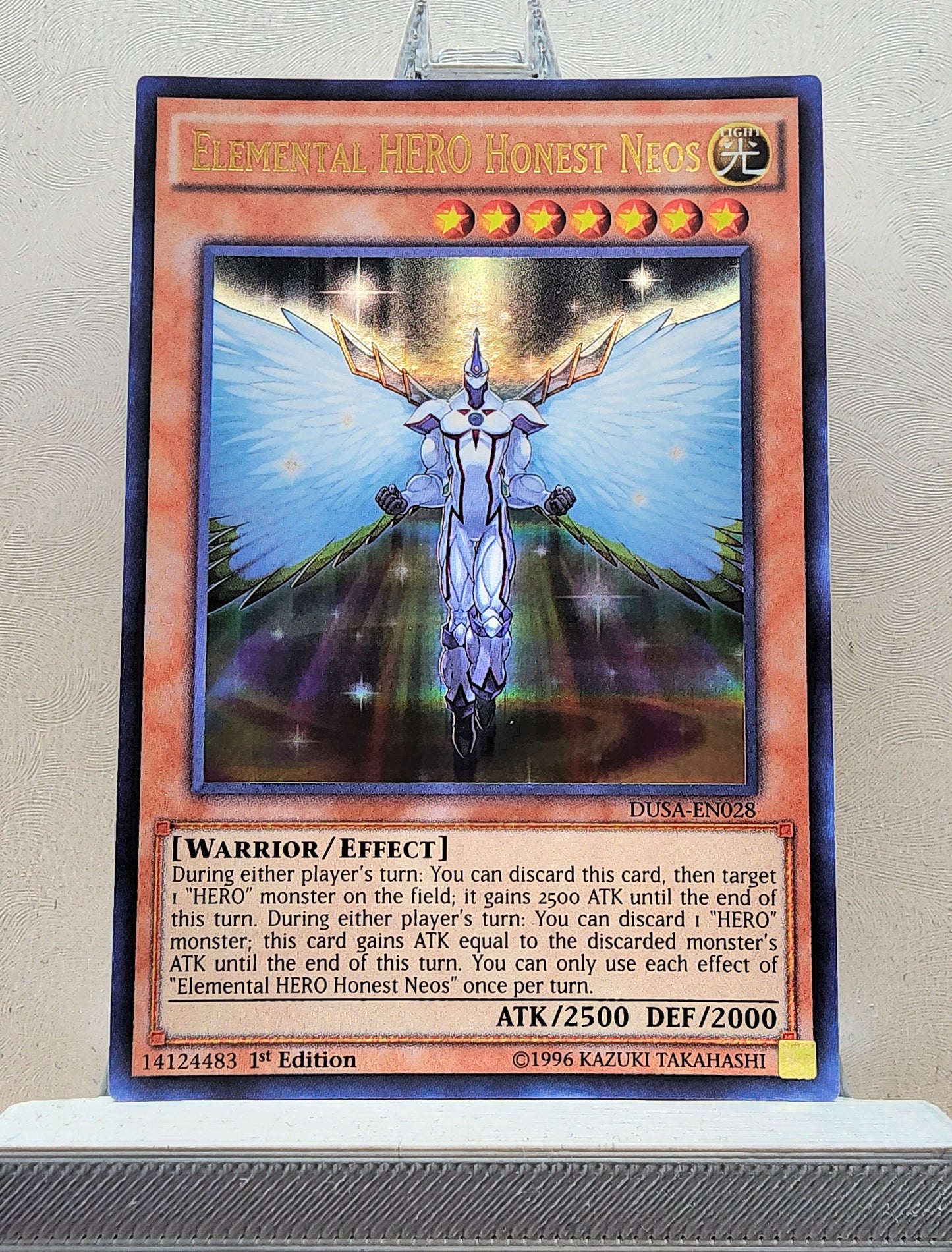 Yugioh! 1x Elemental HERO Honest Neos (DUSA - Ultra Rare) 1st Edition