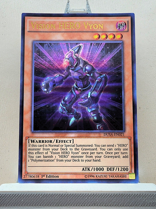 Yugioh! 1x Vision Hero Vyon (DUSA/DUPO - Ultra Rare) 1st Edition