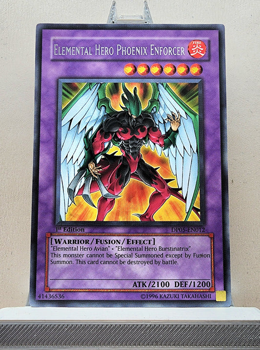 Yugioh! 1x Elemental HERO Phoenix Enforcer (DP05 - Rare) 1st Edition