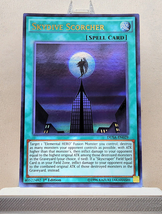 Yugioh! 1x Skydive Scorcher (DUSA - Ultra Rare) 1st Edition