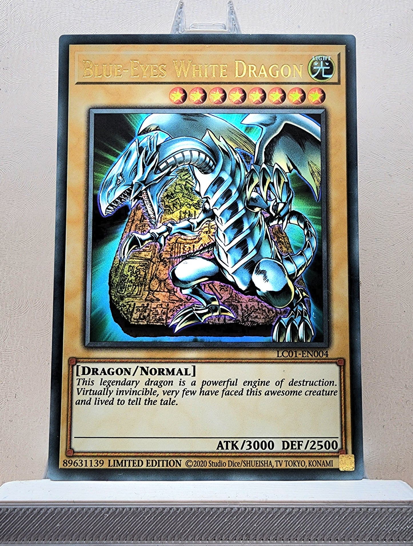 Yugioh! 1x Blue-Eyes White Dragon 25th Anniversary (LC01 - Ultra Rare) Limited Edition