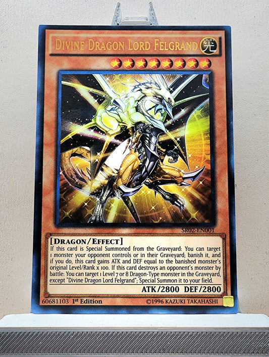 Yugioh! 1x Divine Dragon Lord Felgrand (SR02 - Ultra Rare) 1st Edition