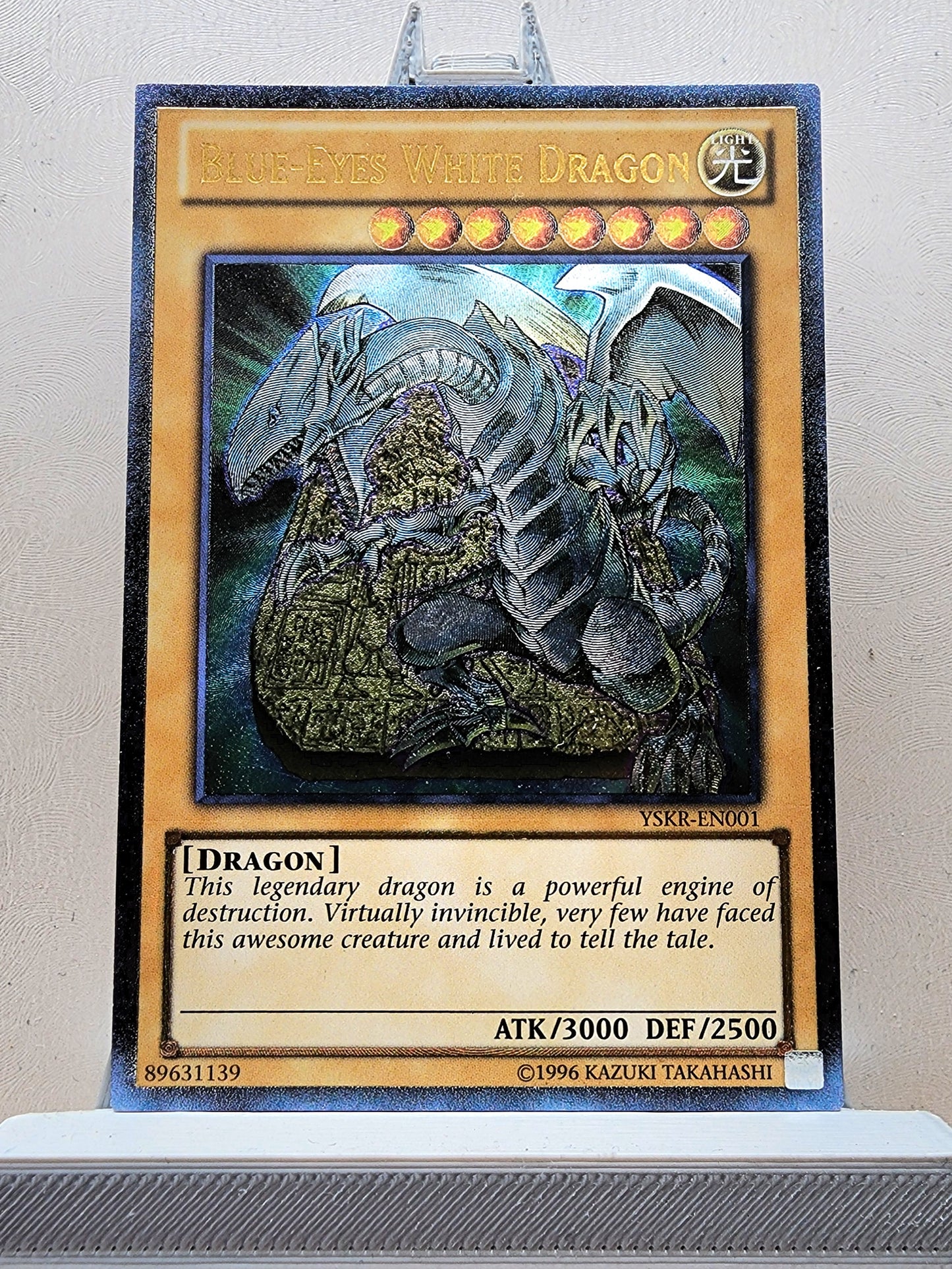 Yugioh! 1x Blue-Eyes White Dragon (YSKR - Ultimate Rare) Unli Edition