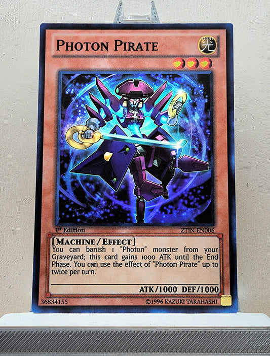 Yugioh! 1x Photon Pirate (ZTIN - Super Rare) 1st Edition