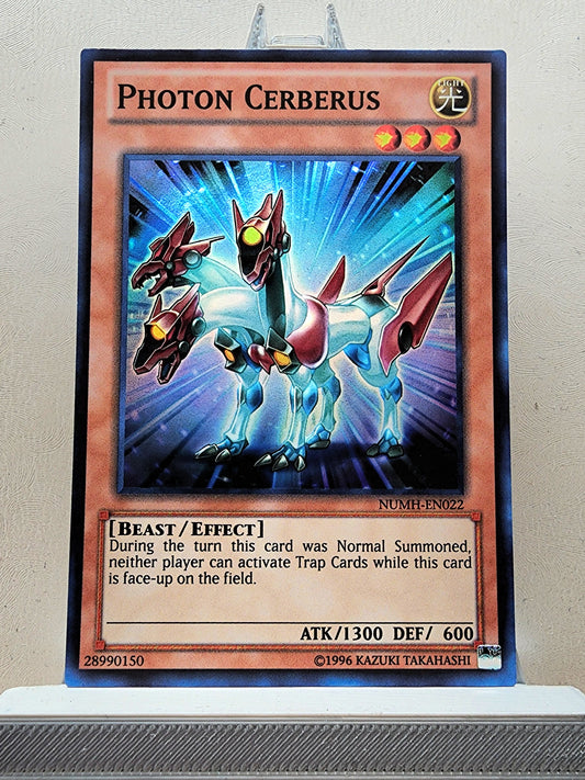 Yugioh! 1x Photon Cerberus (NUMH - Super Rare) 1st/Unli Edition