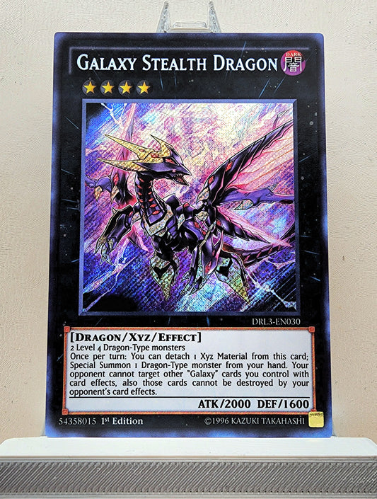 Yugioh! 1x Galaxy Stealth Dragon (DRL3 - Secret Rare) 1st Edition