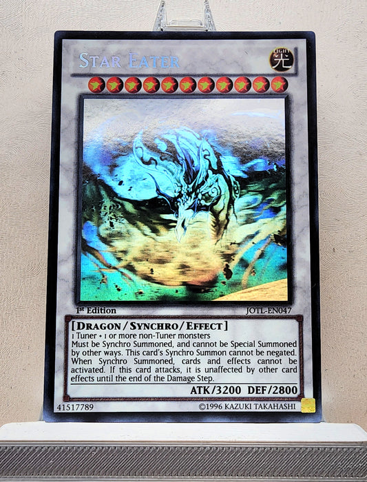 Yugioh! 1x Star Eater (JOTL - Ghost Rare) 1st Edition