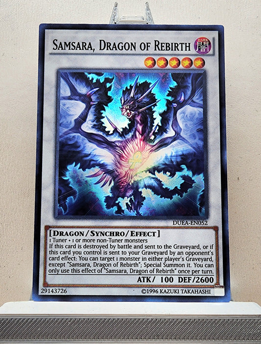 Yugioh! 1x Samsara, Dragon of Rebirth (DUEA - Super Rare) Unli Edition