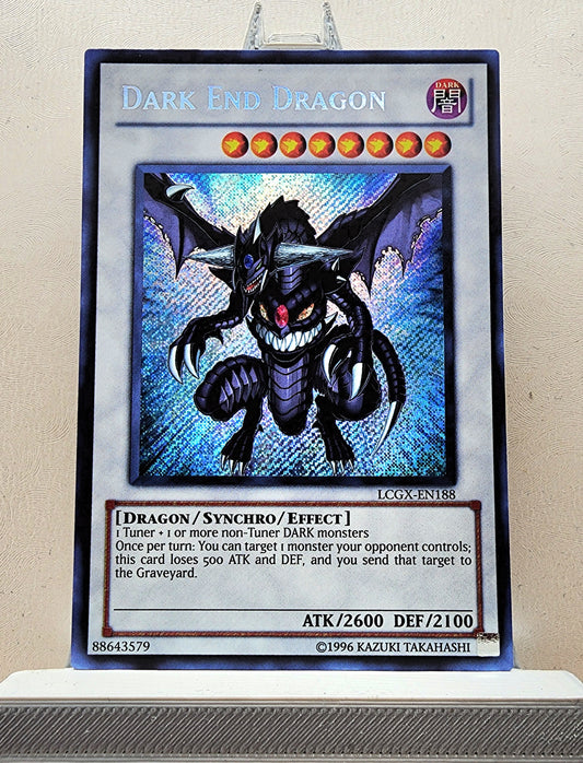 Yugioh! 1x Dark End Dragon (LCGX - Secret Rare) Unli Edition