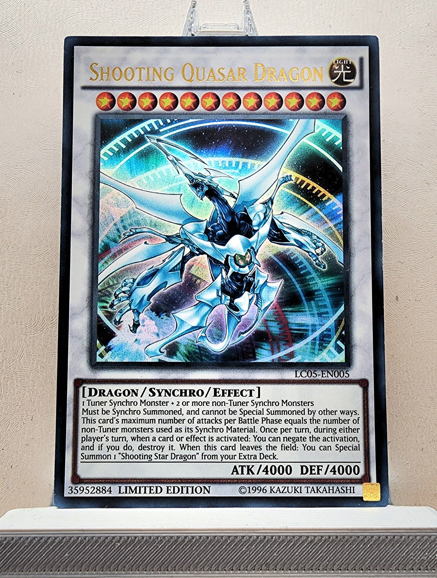 Yugioh! 1x Shooting Quasar Dragon (LC05 - Ultra Rare) Limited Edition