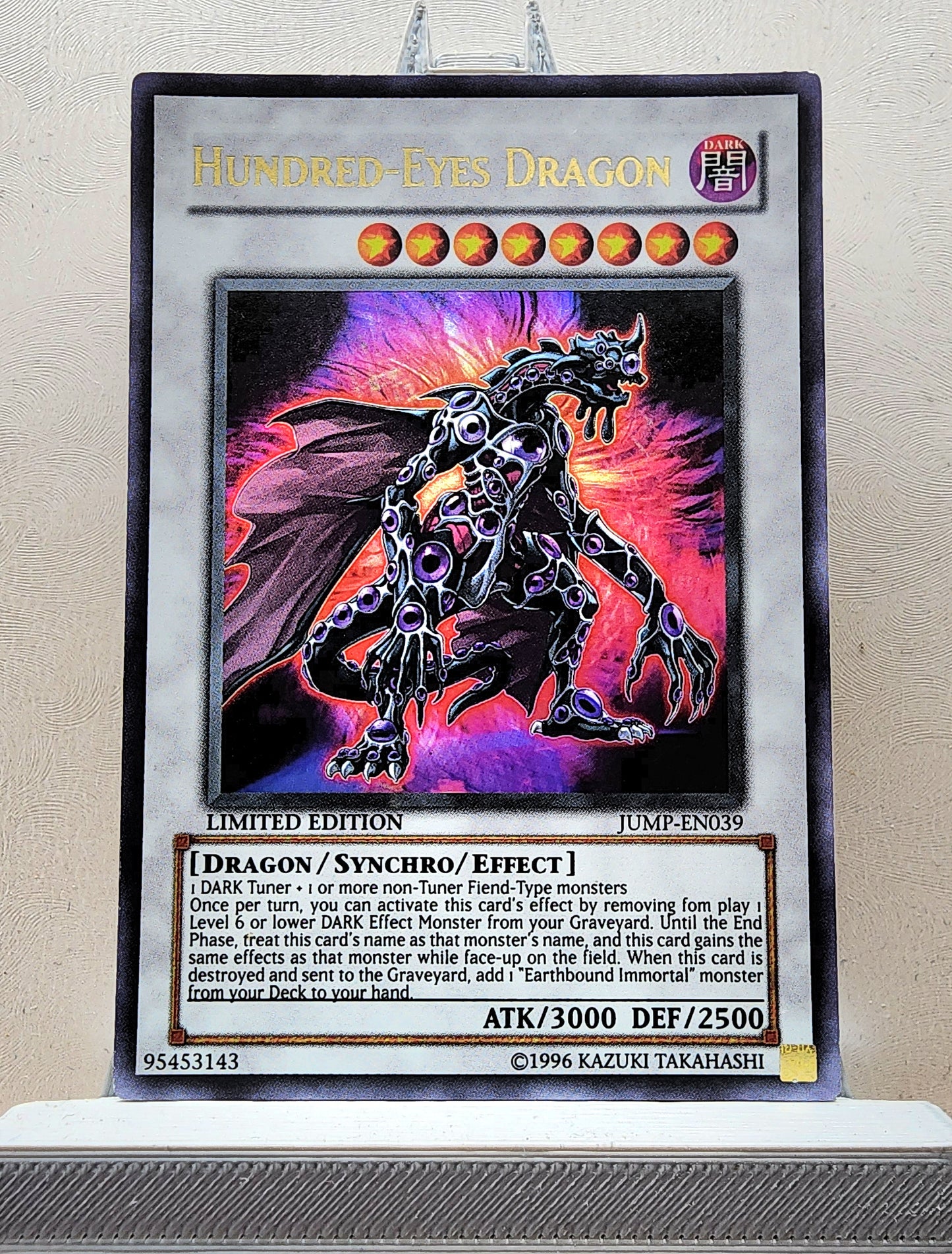 Yugioh! 1x Hundred Eyes Dragon (JUMP - Ultra Rare) Limited Edition