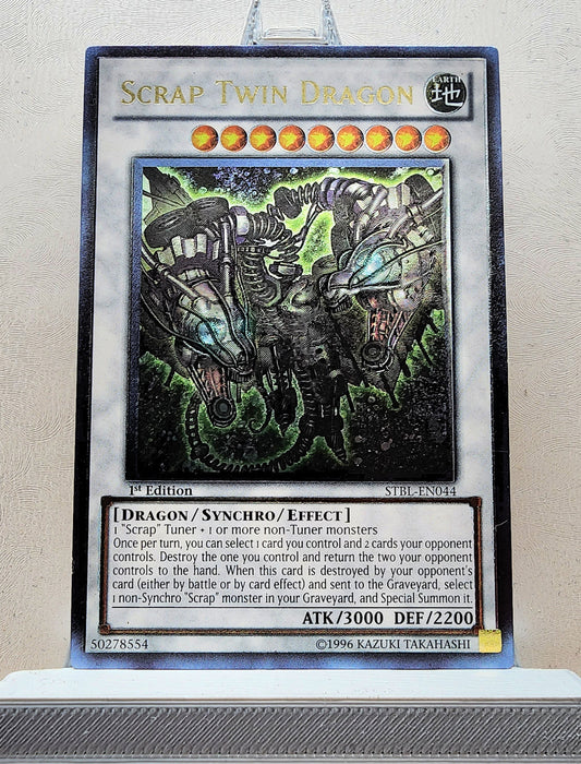 Yugioh! 1x Scrap Twin Dragon (STBL - Ultimate Rare) 1st Edition