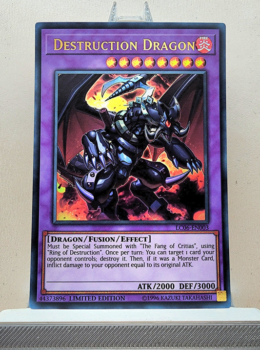 Yugioh! 1x Destruction Dragon (LC06 - Ultra Rare) Limited Edition