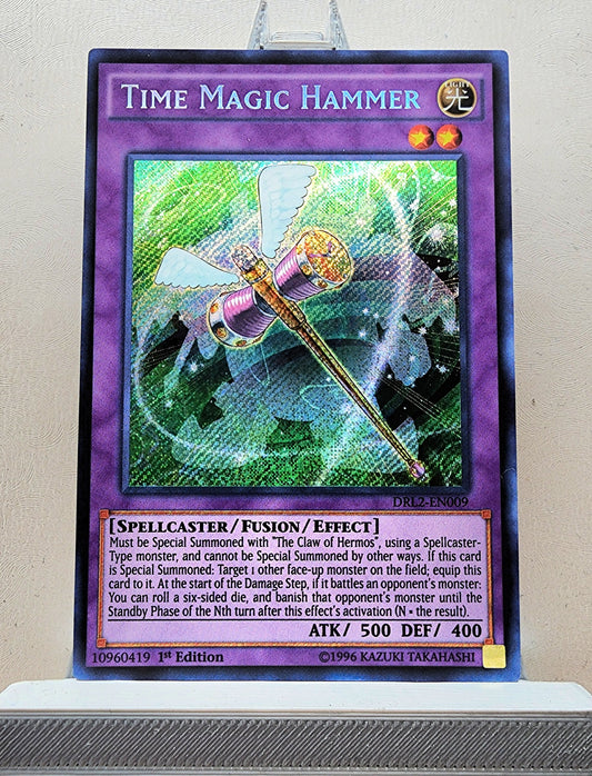 Yugioh! 1x Time Magic Hammer (DRL2 - Secret Rare) 1st Edition