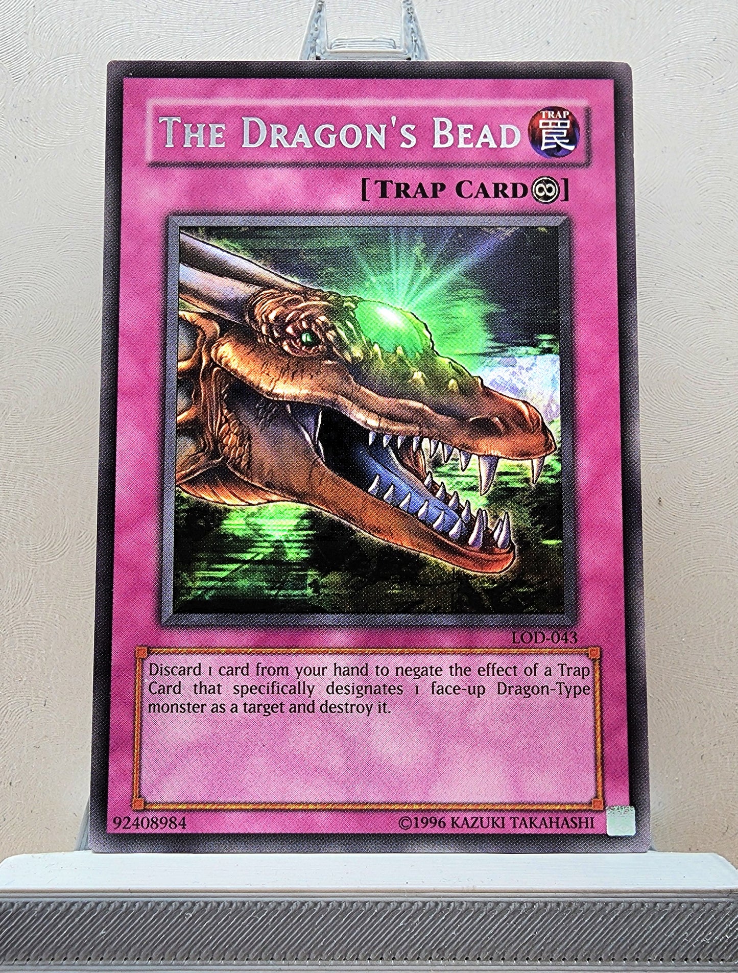 Yugioh! 1x The Dragon's Bead (LOD - Rare) Unli Edition