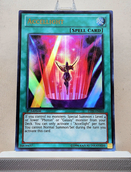 Yugioh! 1x Accellight (ZTIN - Ultra Rare) 1st Edition