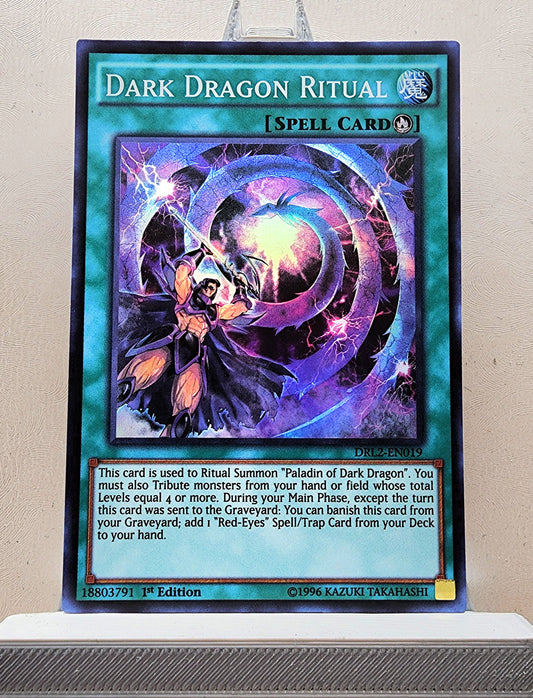 Yugioh! 1x Dark Dragon Ritual (DRL2 - Super Rare) 1st Edition