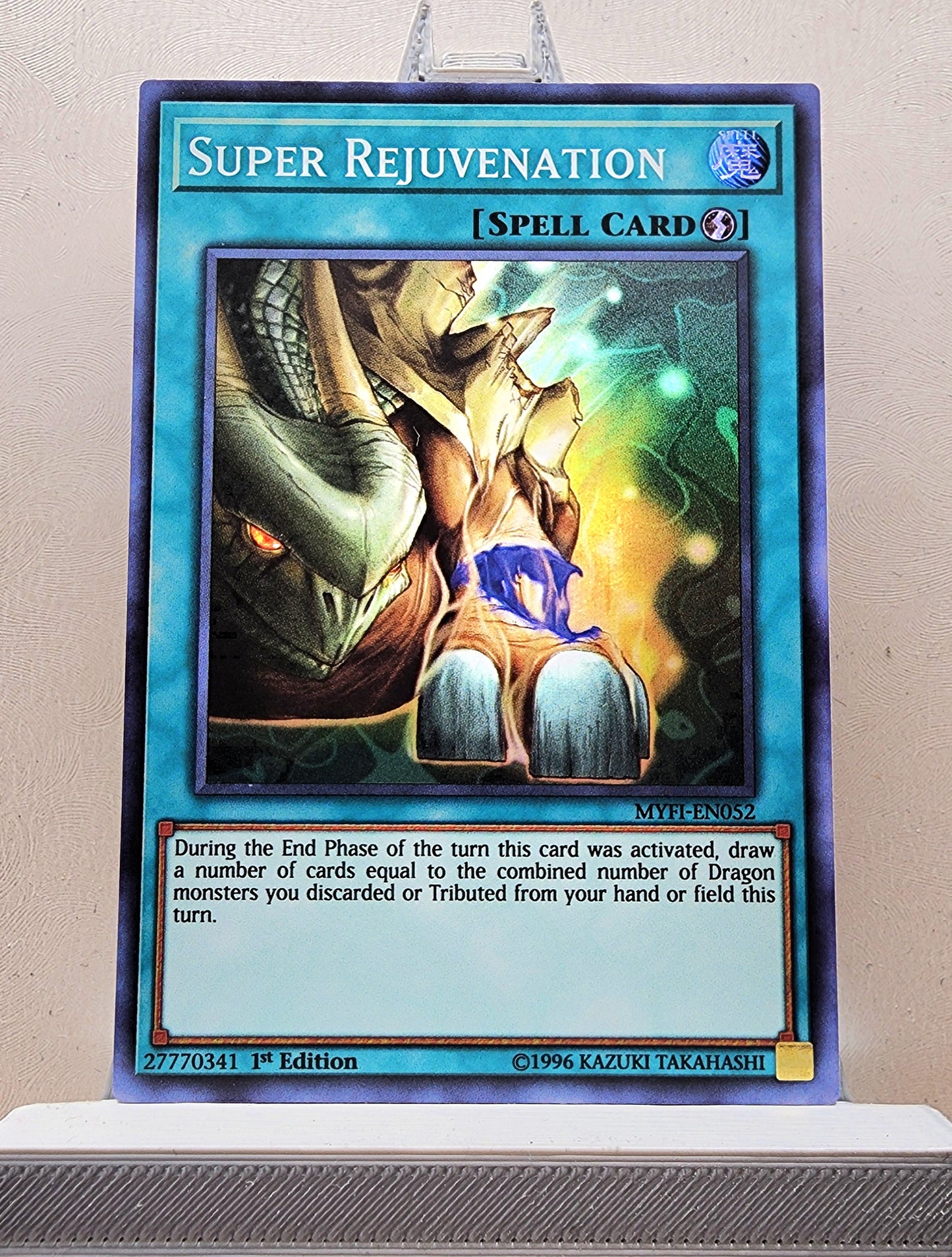 Yugioh! 1x Super Rejuvenation (LCJW/MYFI - Super Rare) 1st Edition