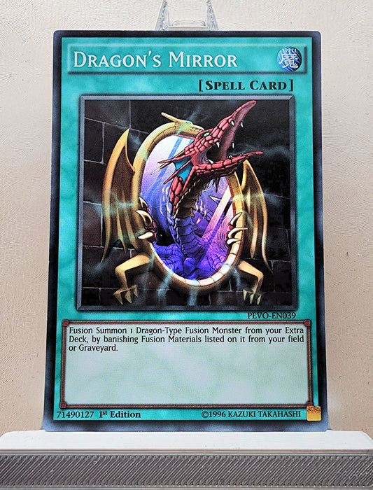 Yugioh! 1x Dragons Mirror (PEVO - Super Rare) 1st Edition