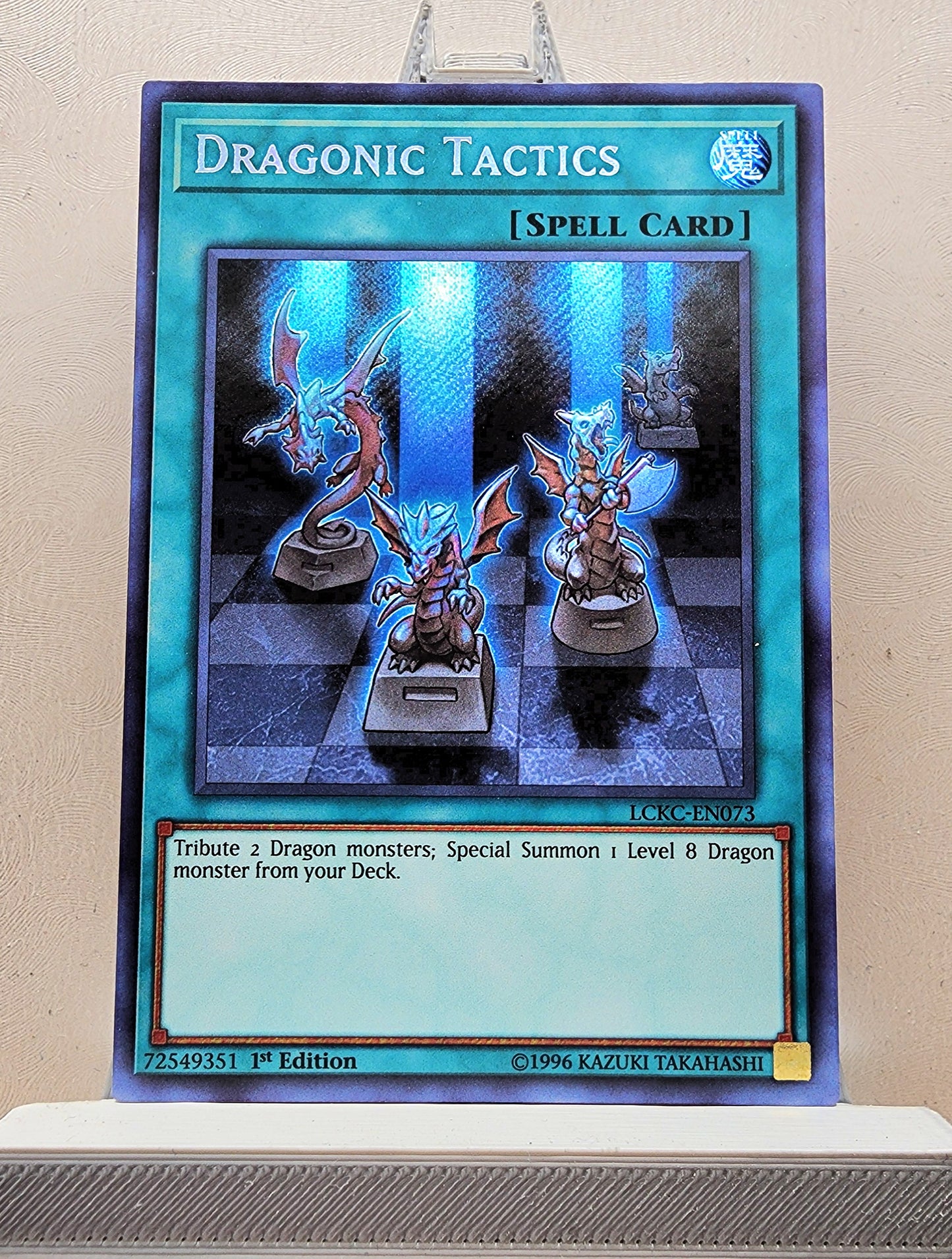 Yugioh! 1x Dragonic Tactics (LCKC - Secret Rare) 1st Edition