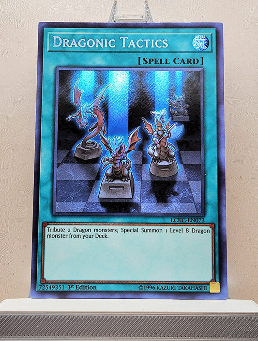 Yugioh! 1x Dragonic Tactics (LCKC - Secret Rare) 1st Edition