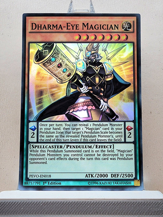 Yugioh! 1x Dharma-Eye Magician (BOSH/PEVO - Super Rare) 1st/Unli Edition