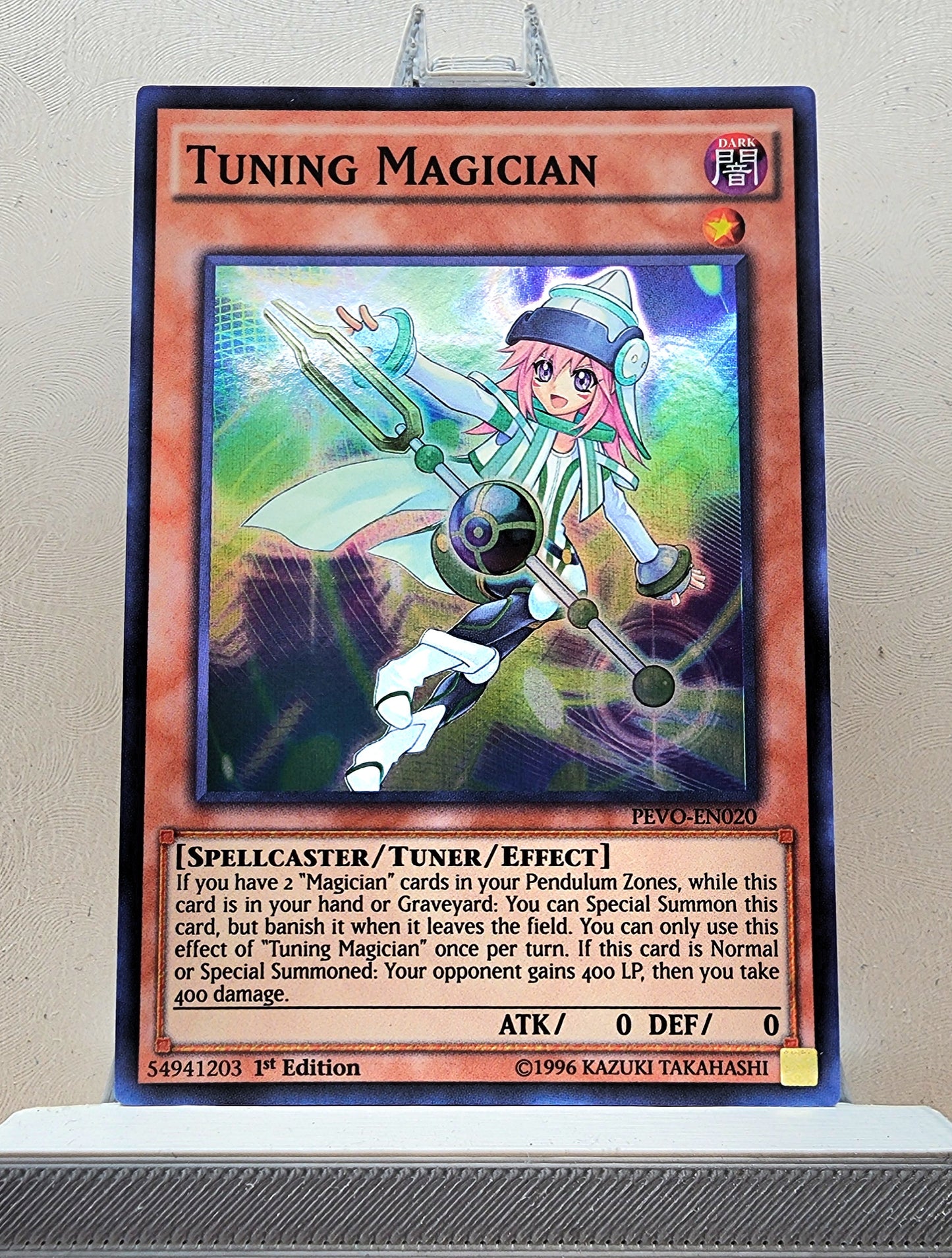 Yugioh! 1x Tuning Magician (PEVO - Super Rare) 1st Edition