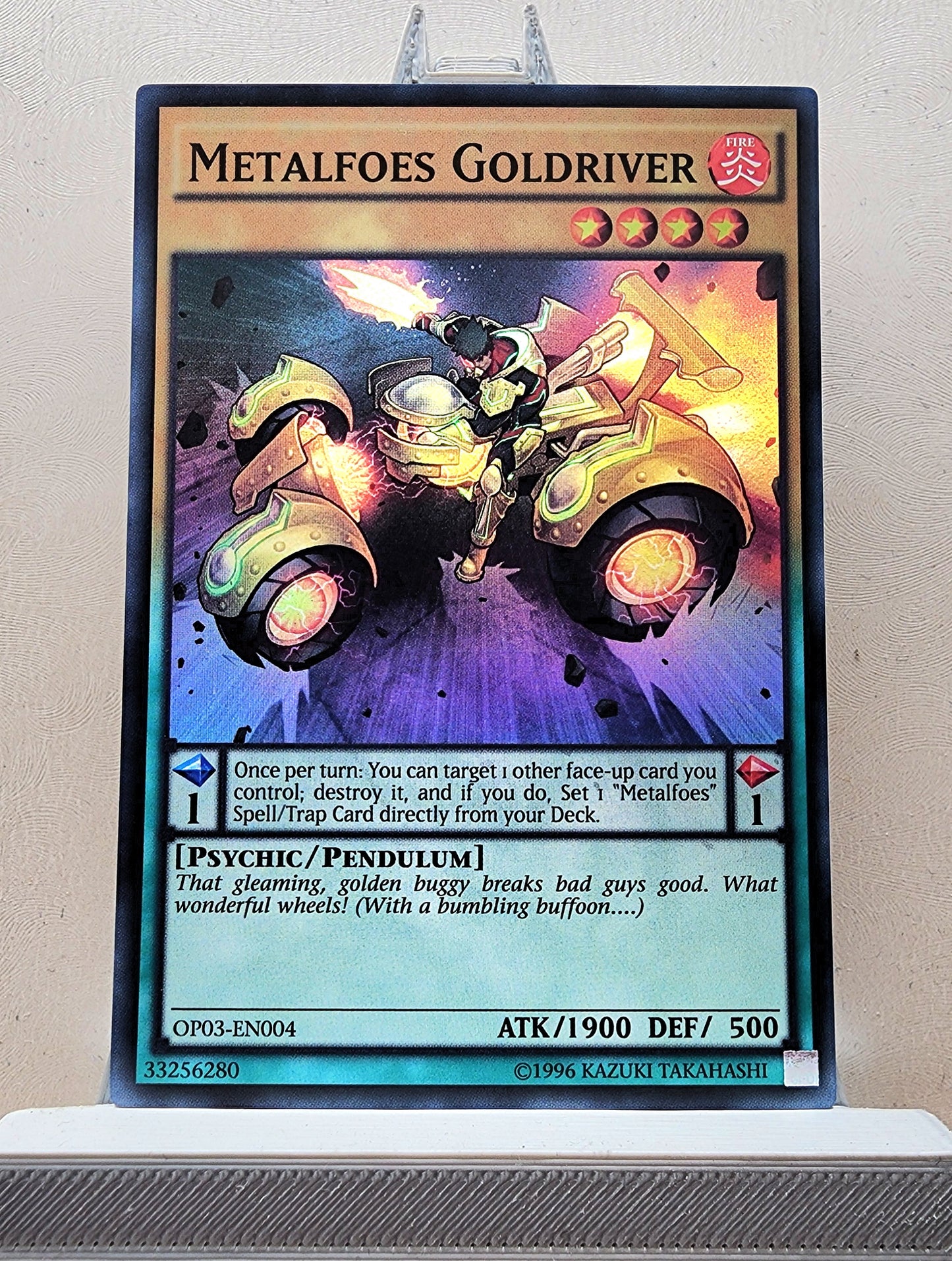 Yugioh! 1x Metalfoes Goldriver (OP03 - Super Rare) Unli Edition