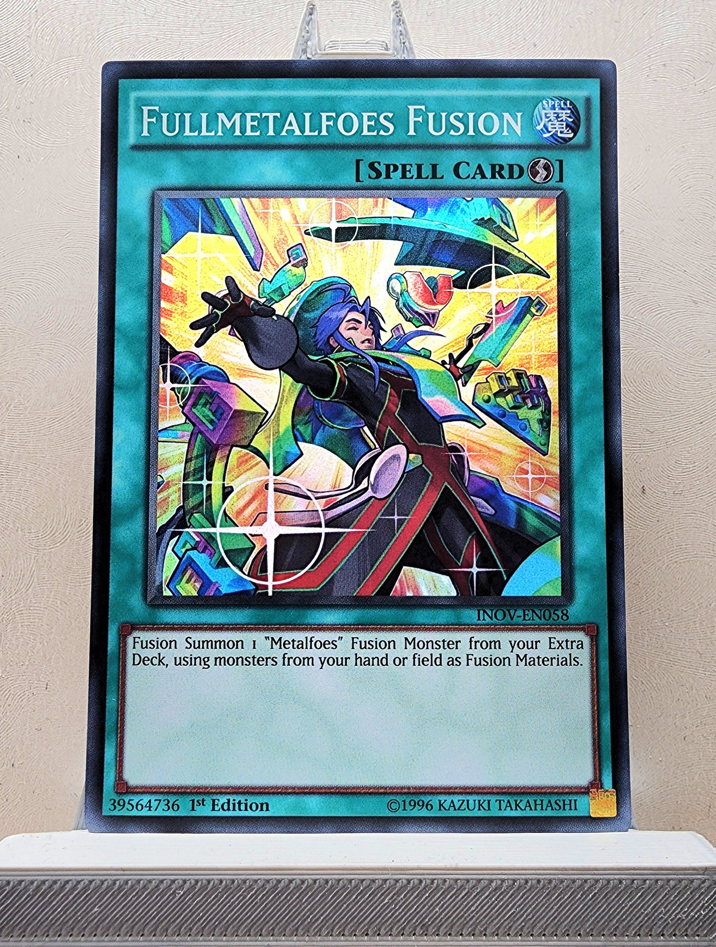 Yugioh! 1x Fullmetalfoes Fusion (MP17/INOV - Super Rare) 1st Edition