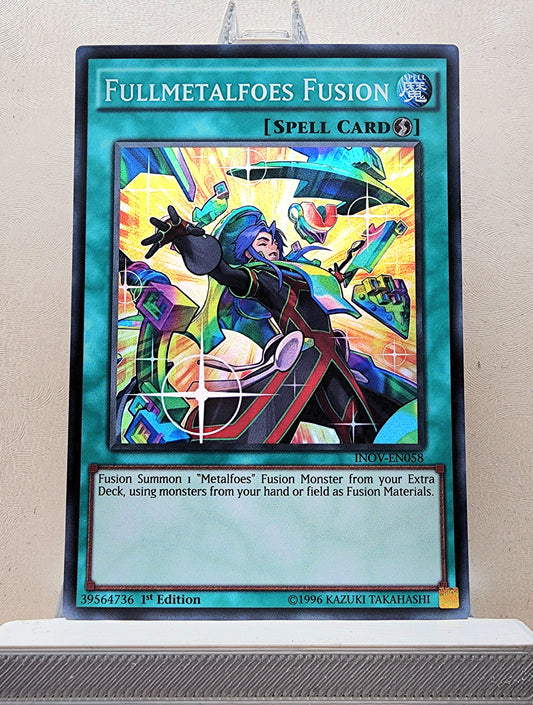 Yugioh! 1x Fullmetalfoes Fusion (MP17/INOV - Super Rare) 1st Edition